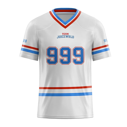 JuiceWrld&Football Custom Embroidered Jersey