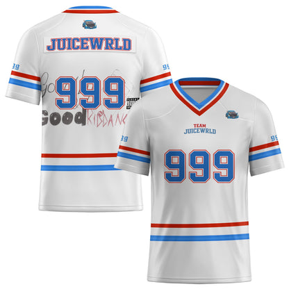 JuiceWrld&Football Custom Embroidered Jersey