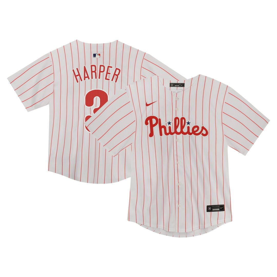Bryce Harper Philadelphia Phillies Nike Toddler  Game Jersey - White