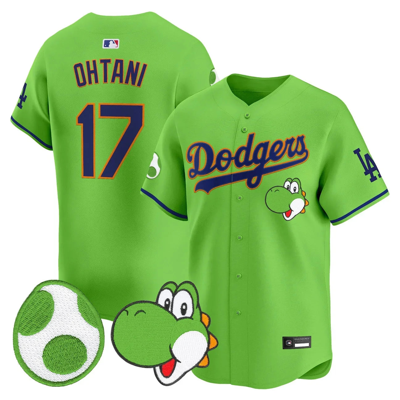 Men's Los Angeles Dodgers x Yoshi Vapor Premier Limited Jersey - All Stitched