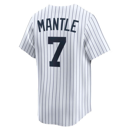 Mickey Mantle New York Yankees Nike Throwback Cooperstown Collection Limited Jersey - White
