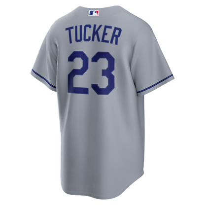 Kyle Tucker Los Angeles Dodgers Nike Road Replica Jersey - Gray