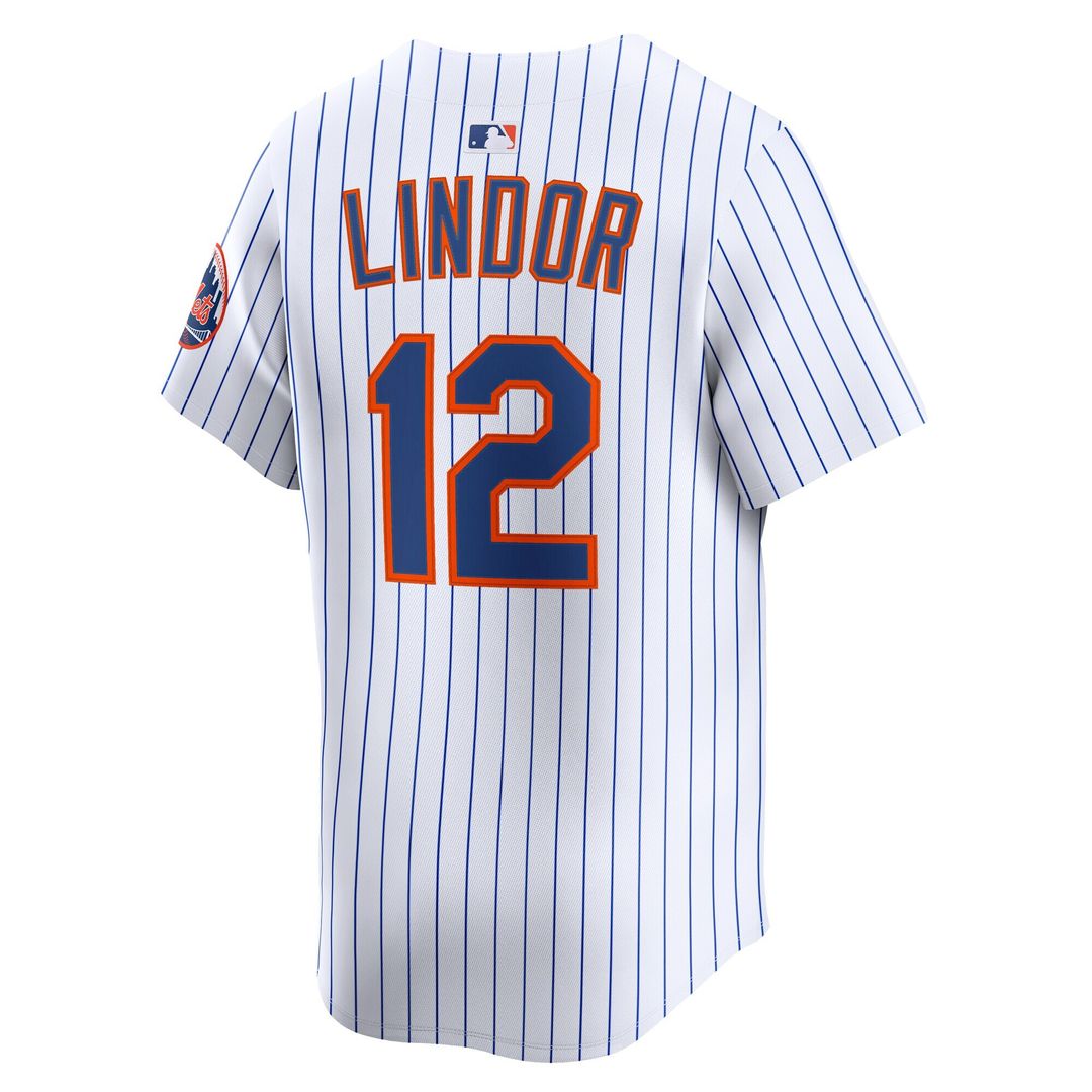 Francisco Lindor New York Mets Nike Alternate Limited Jersey - Black