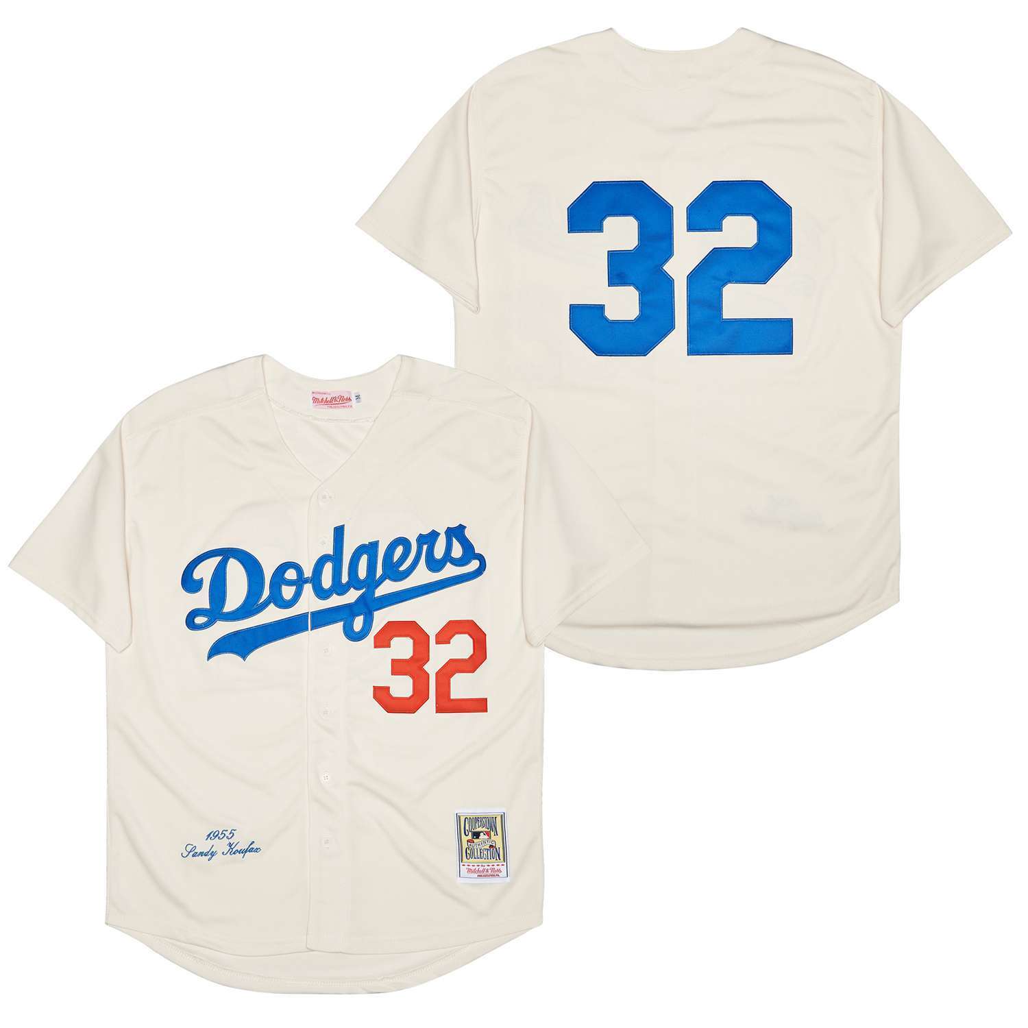 Men's #32 Sandy Koufax Los Angeles Dodgers Baseball Jersey