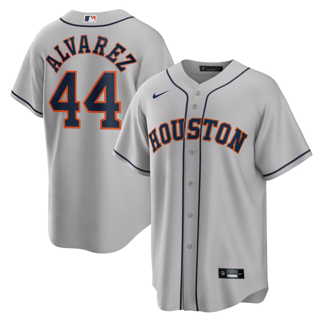 Yordan Álvarez Houston Astros Nike Alternate Replica Player Jersey - Orange