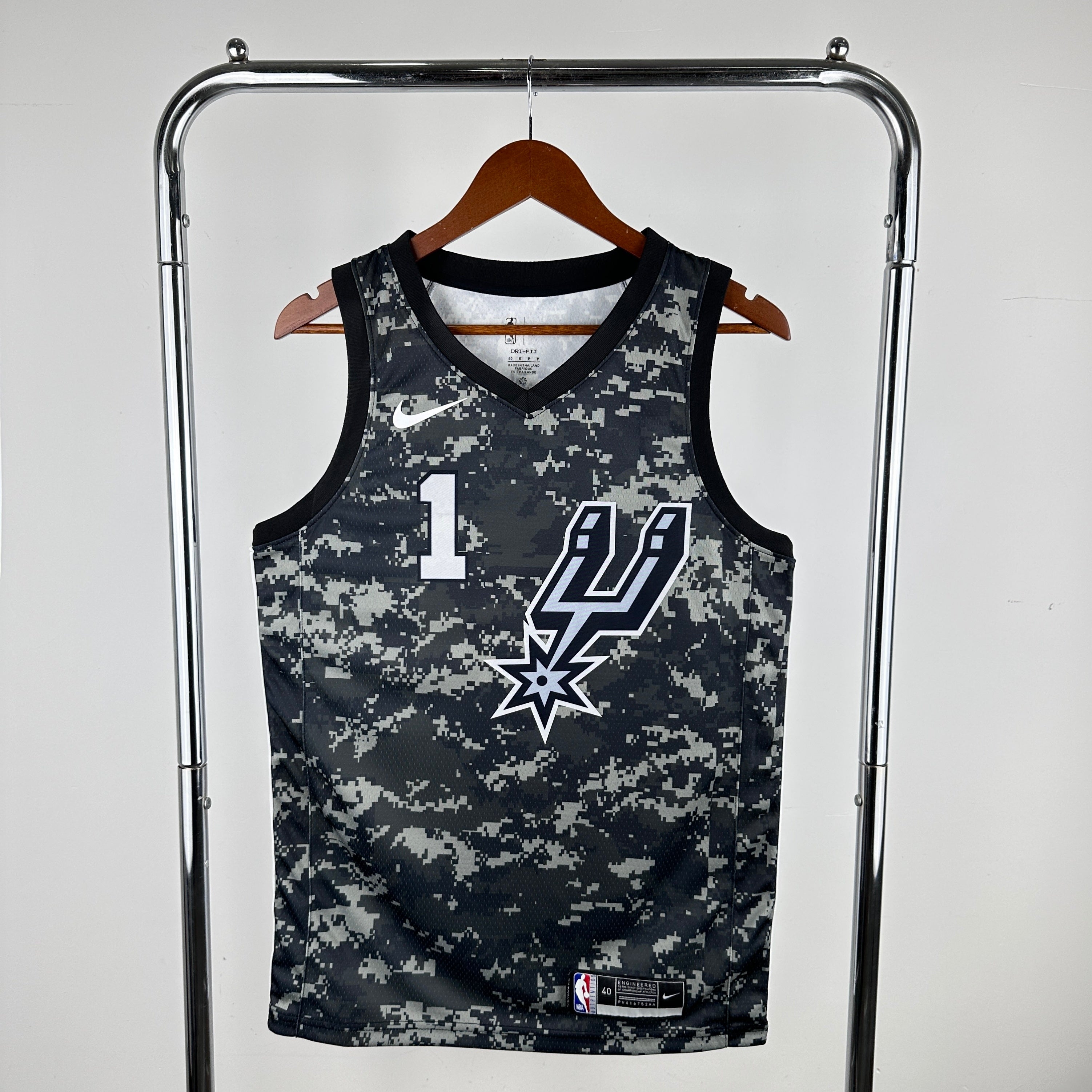 Men's #1 Victor Wembanyama San Antonio Spurs Basketball Jersey