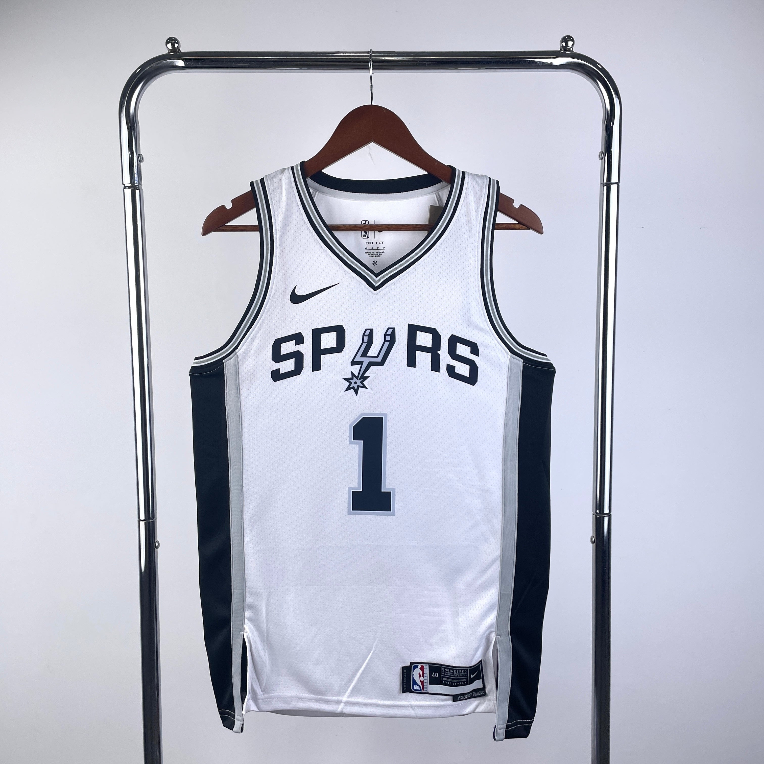 Men's #1 Victor Wembanyama San Antonio Spurs Basketball Jersey