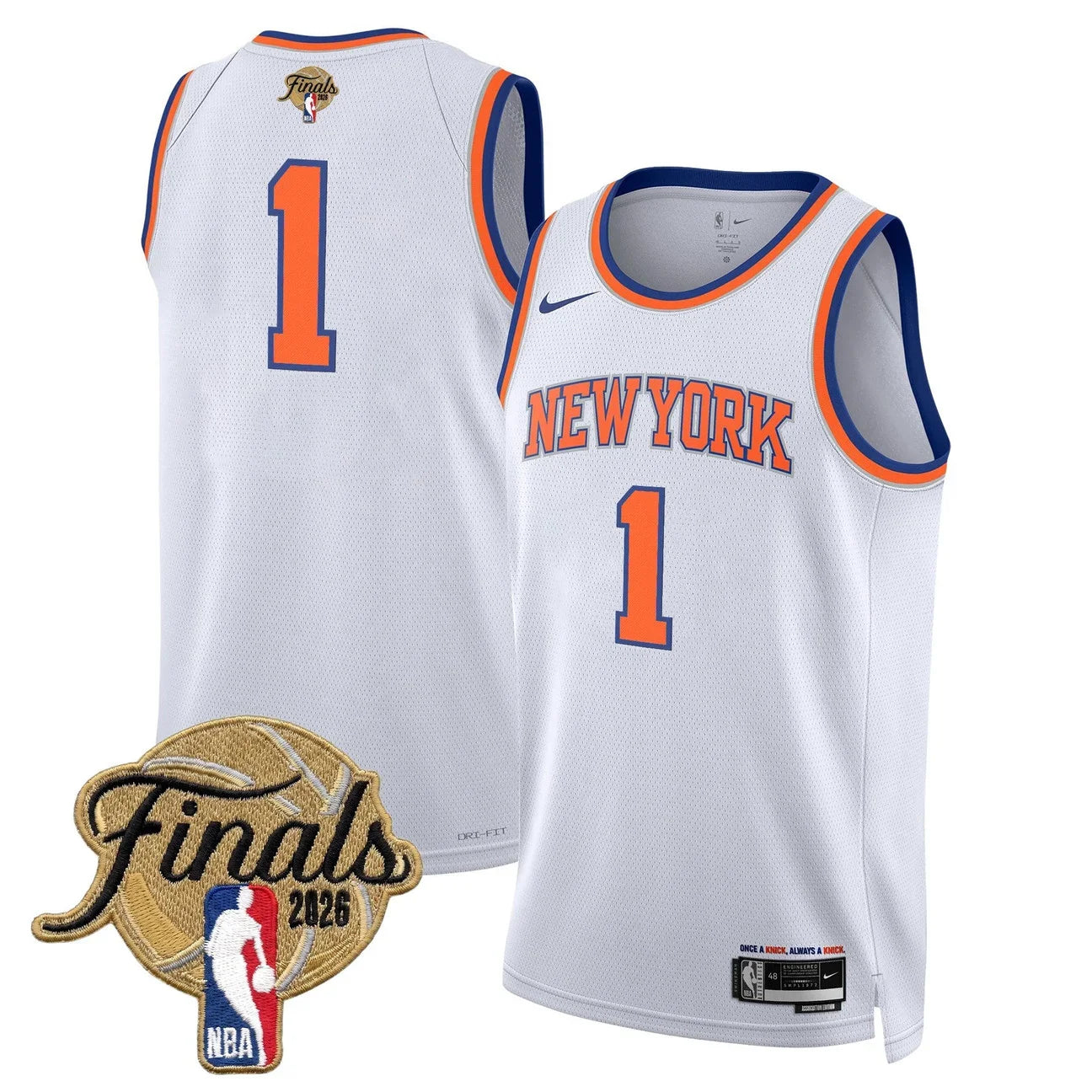 Men's New York Knicks 2026 Finals Swingman Jersey - All Stitched