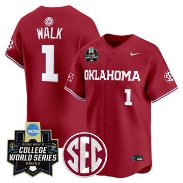 Men's Oklahoma Sooners 2026 World Series Vapor Premier Limited Jersey - All Stitched