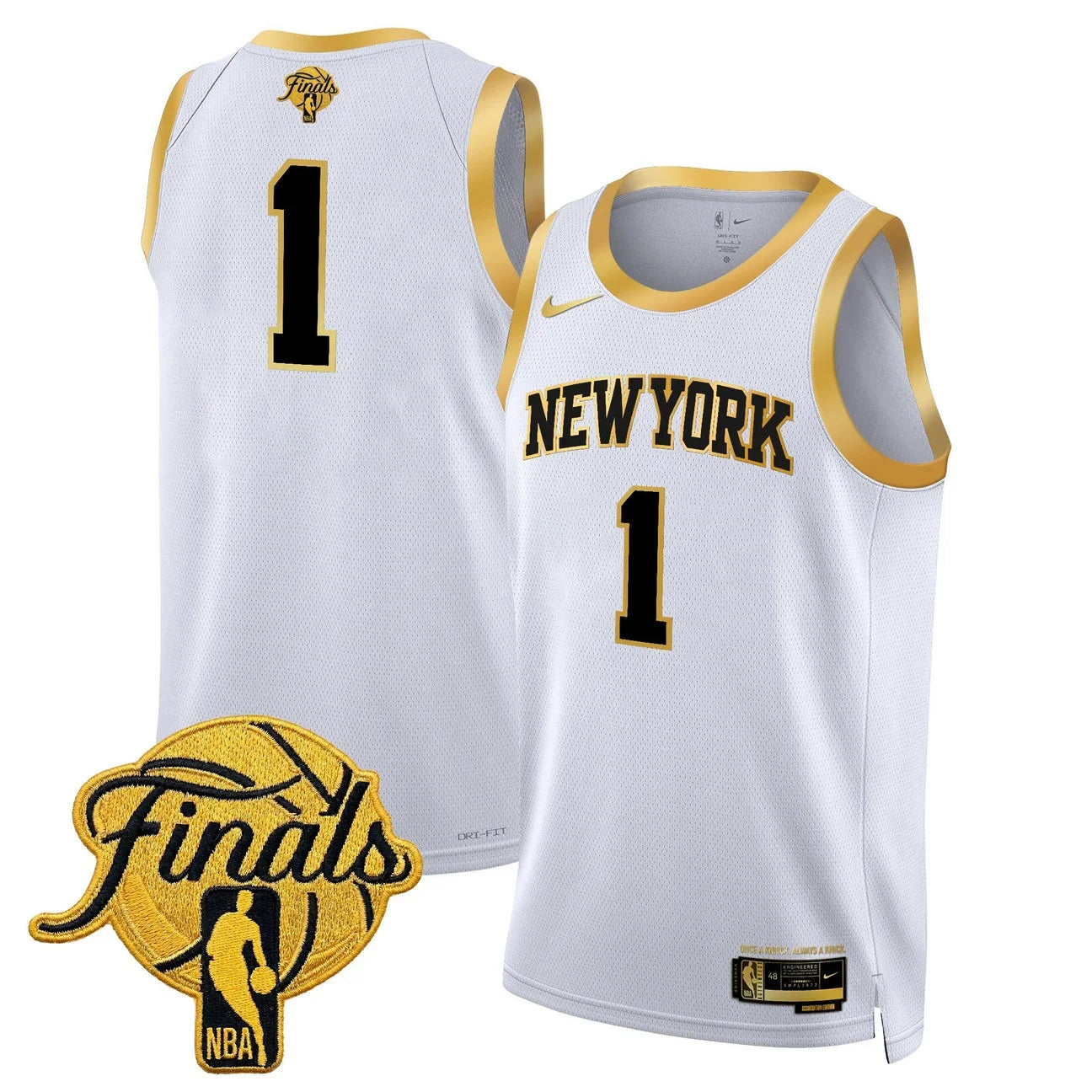 Men's New York Knicks 2026 Finals Swingman Jersey V2 - All Stitched