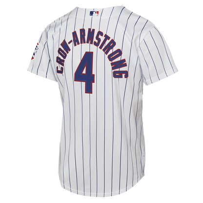 Pete Crow-Armstrong Chicago Cubs Nike Youth Alternate 2 Stadium Jersey - Light Blue
