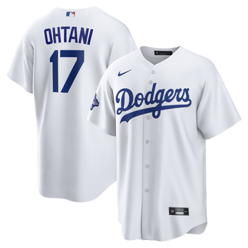 Shohei Ohtani Los Angeles Dodgers Nike 2025 World Series Champions Home Replica Jersey - White