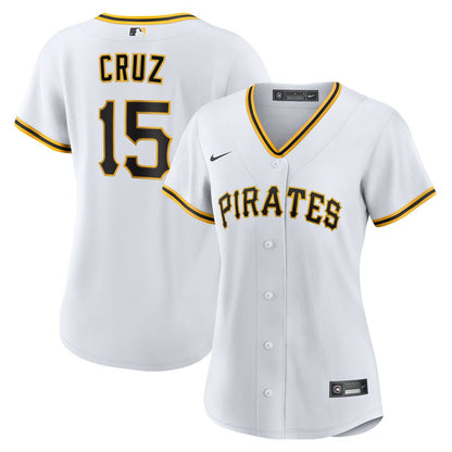 Oneil Cruz Pittsburgh Pirates Nike Women's Home Replica Jersey - White