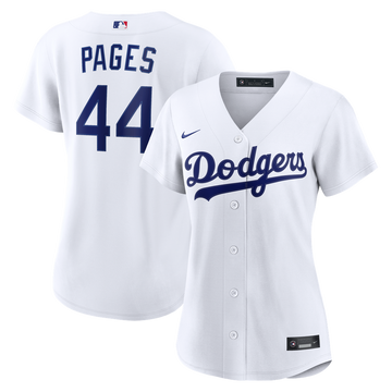 Andy Pages Los Angeles Dodgers Nike Women's Home Replica Jersey - White