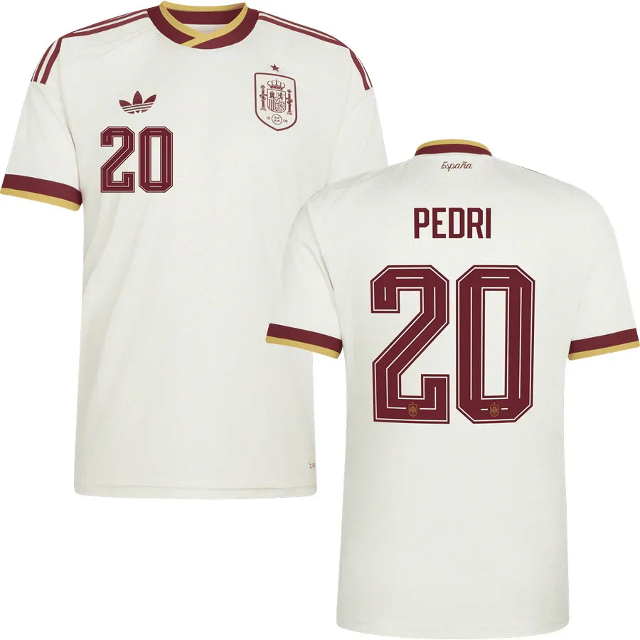 Men’s #20 Pedri 2026 World Cup Spain Jersey