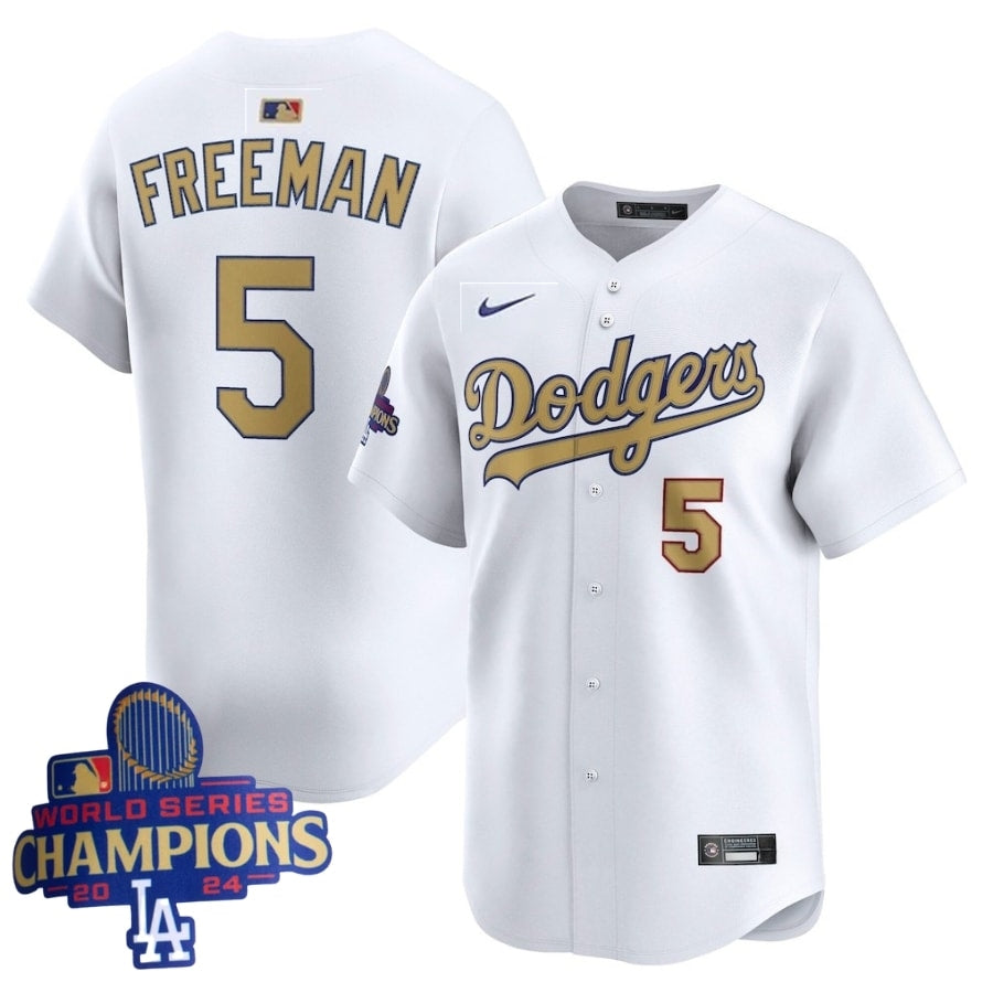 Men's #5 Freddie Freeman Los Angeles Dodgers Baseball Jersey