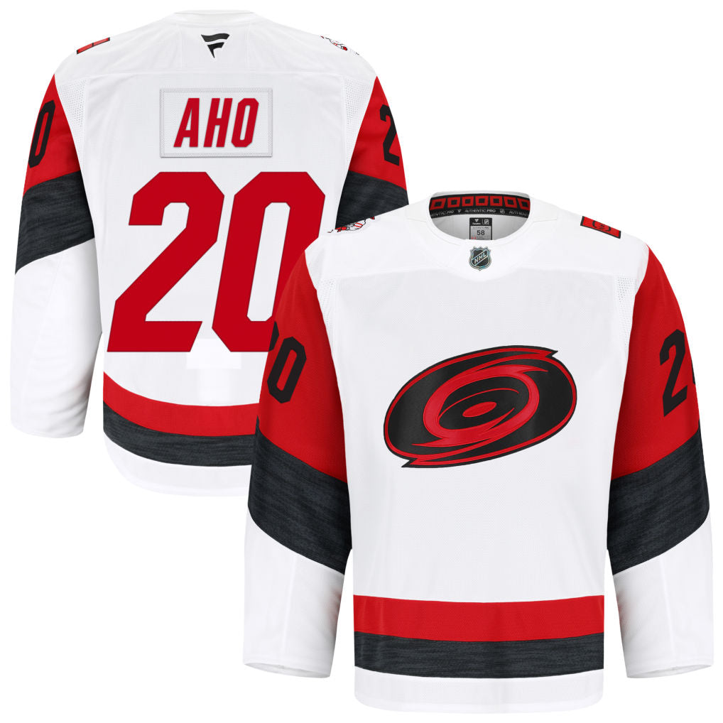 Men's #20 Sebastian Aho Carolina Hurricanes NHL Jersey