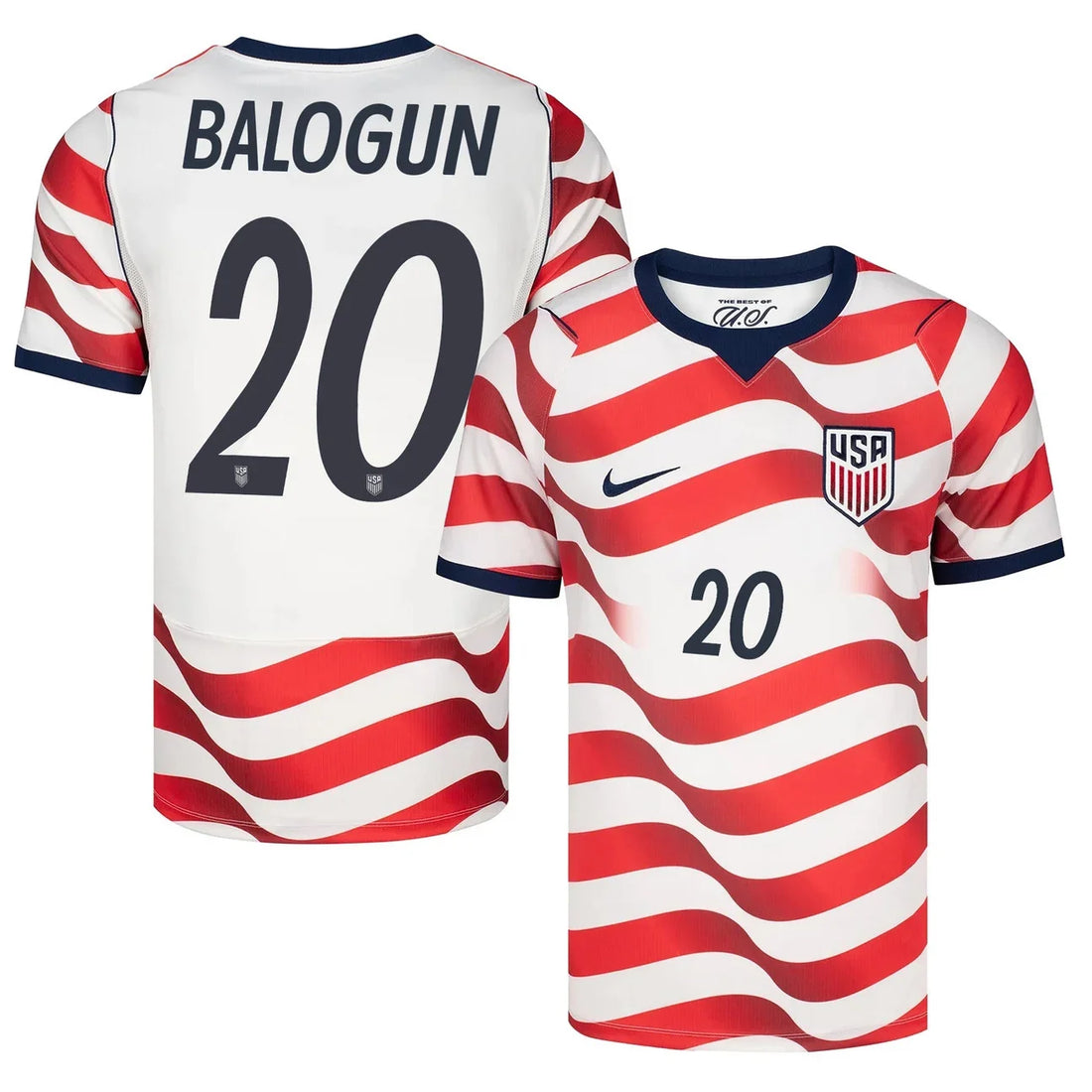 USMNT 2026 World Cup Match Jersey - Stripes