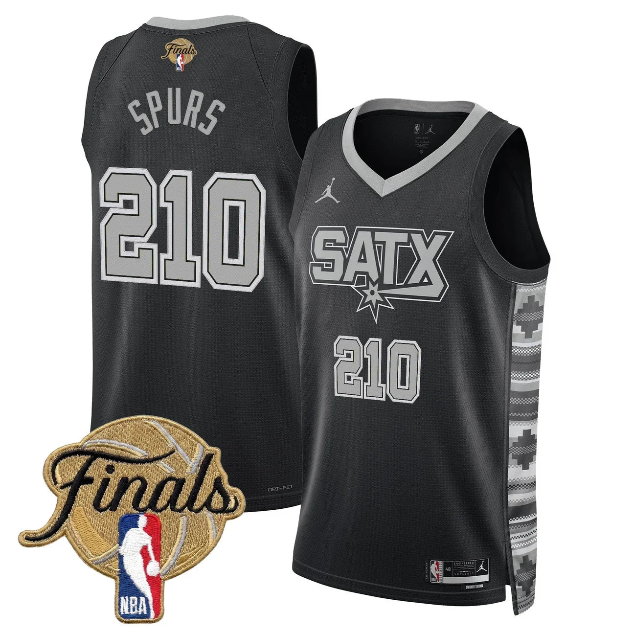 Men's San Antonio Spurs 2026 Finals Swingman Jersey - All Stitched