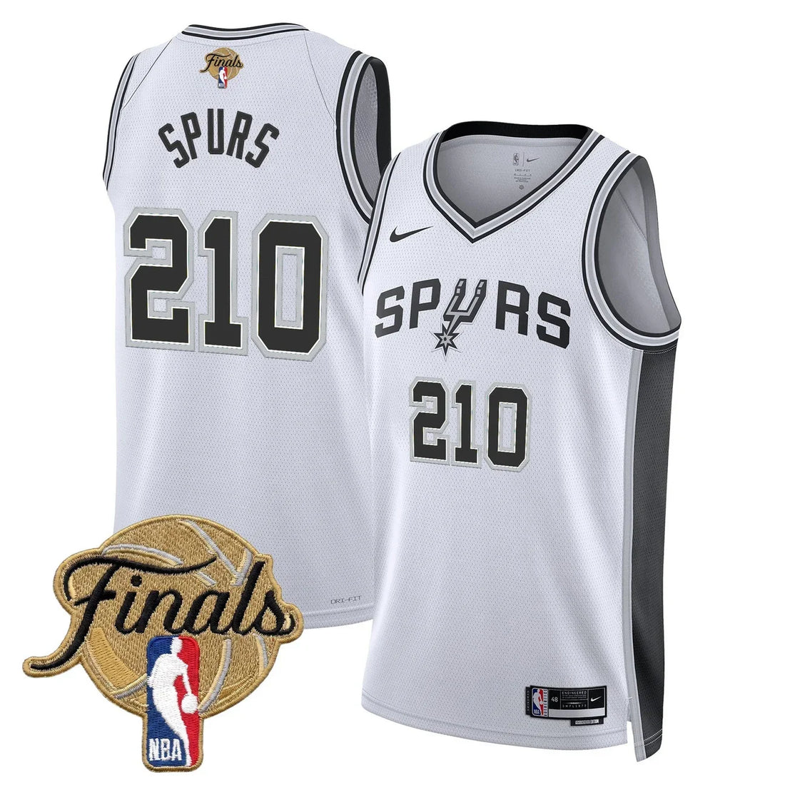 Men's San Antonio Spurs 2026 Finals Swingman Jersey - All Stitched