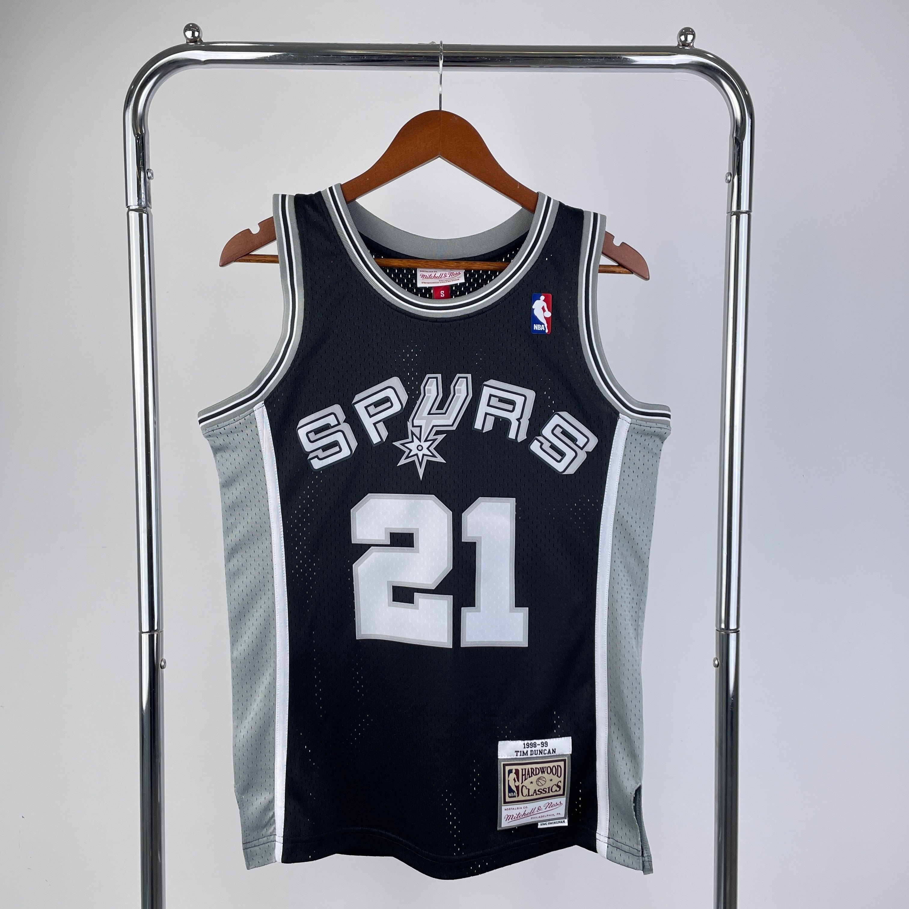 Men's #21 Tim Duncan San Antonio Spurs Basketball Jersey