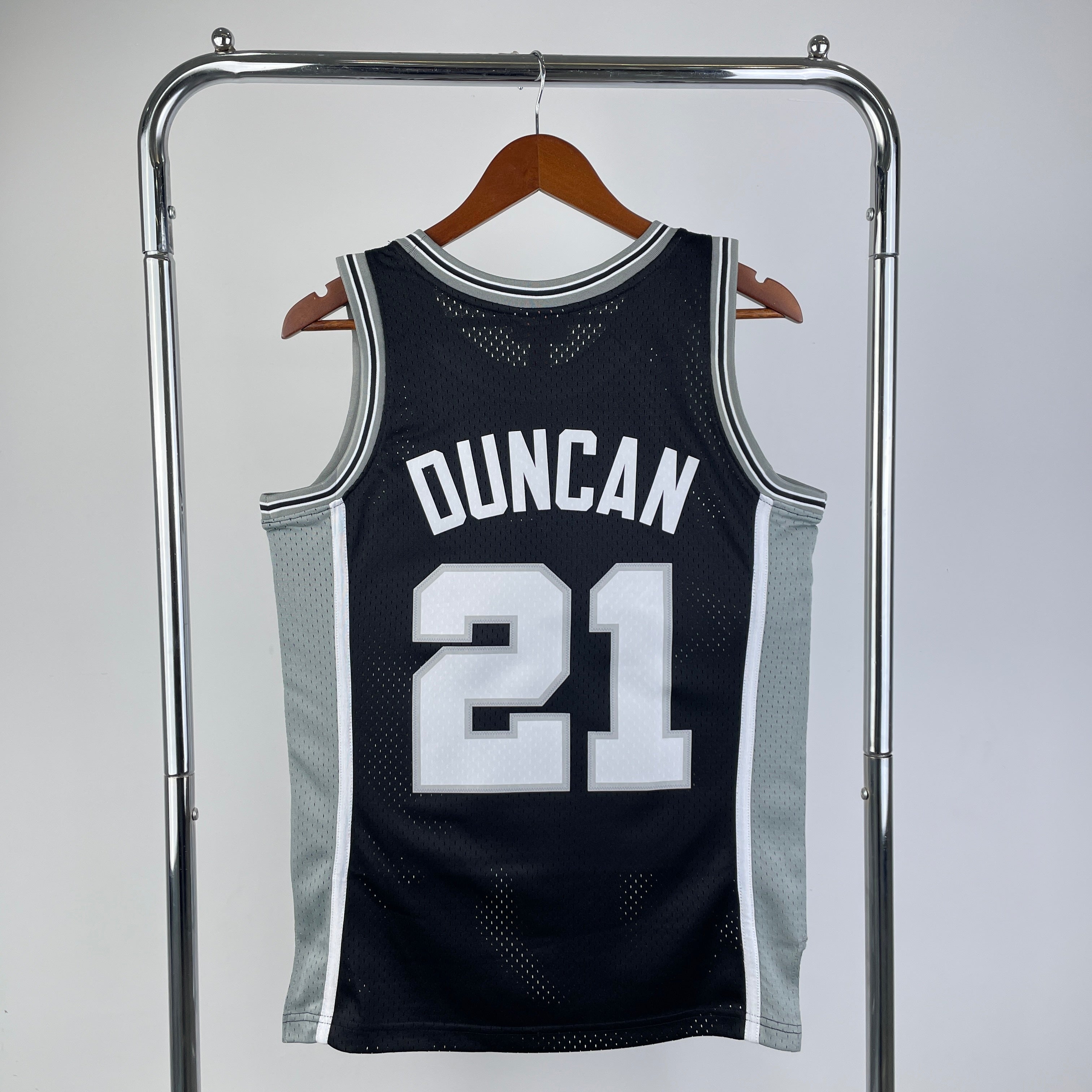 Men's #21 Tim Duncan San Antonio Spurs Basketball Jersey