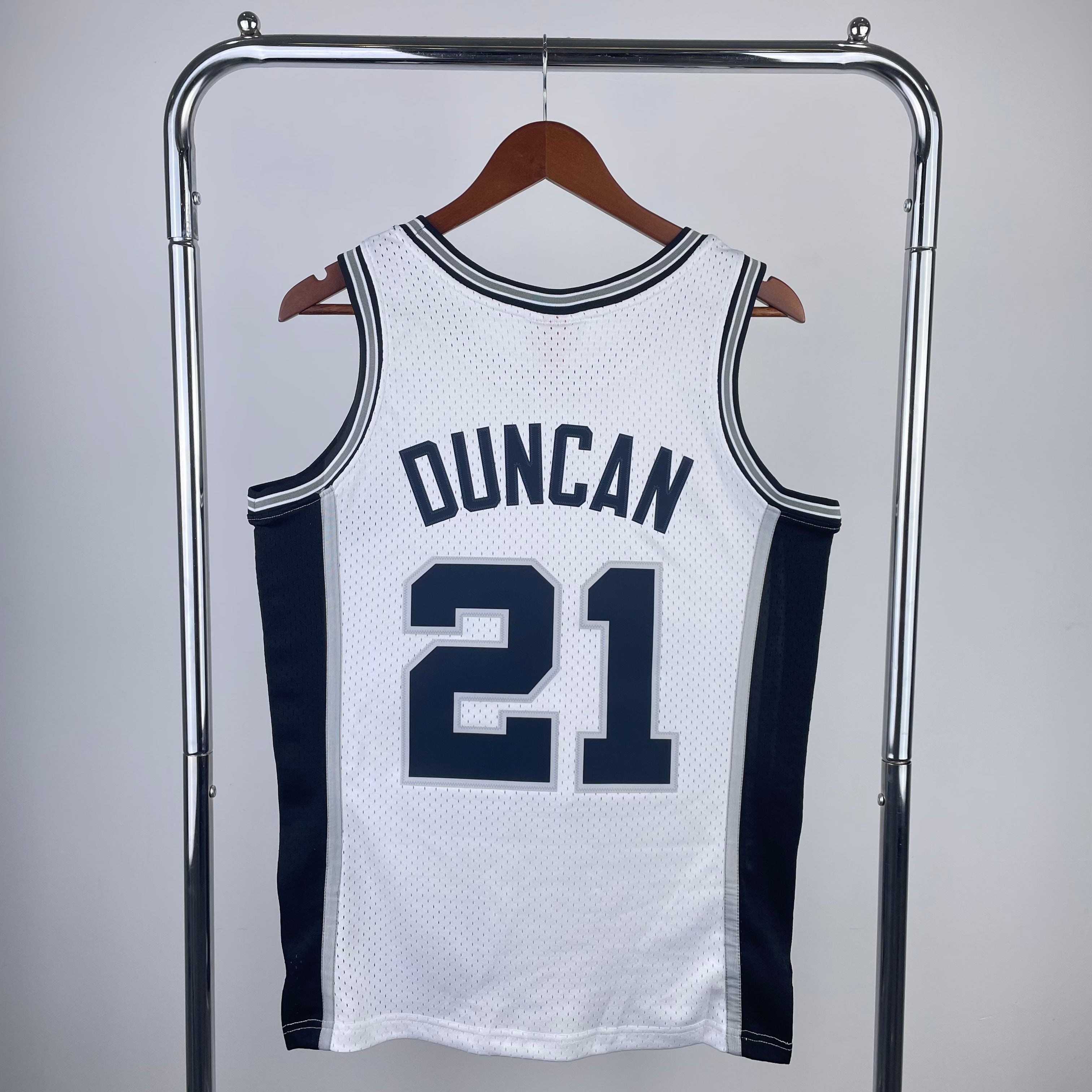 Men's #21 Tim Duncan San Antonio Spurs Basketball Jersey