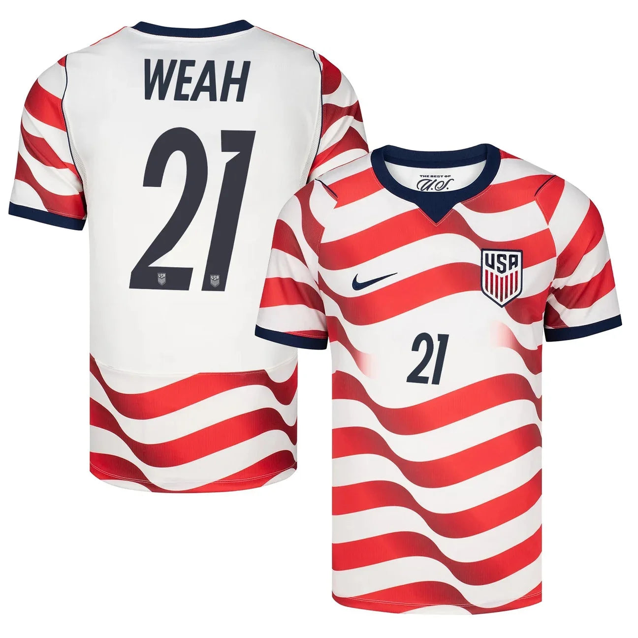 USMNT 2026 World Cup Match Jersey - Stripes