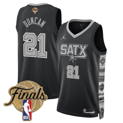 Men's San Antonio Spurs 2026 Finals Swingman Jersey - All Stitched