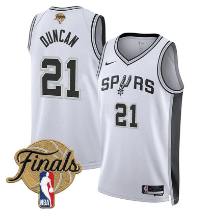 Men's San Antonio Spurs 2026 Finals Swingman Jersey - All Stitched