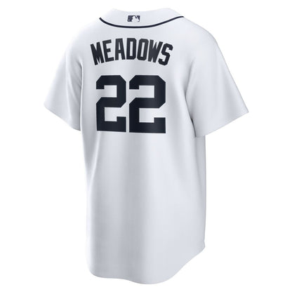 Parker Meadows Detroit Tigers Nike Home Replica Jersey - White