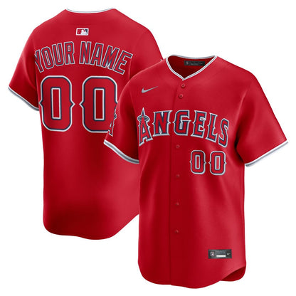 Los Angeles Angels Nike Home Limited Custom Jersey - White