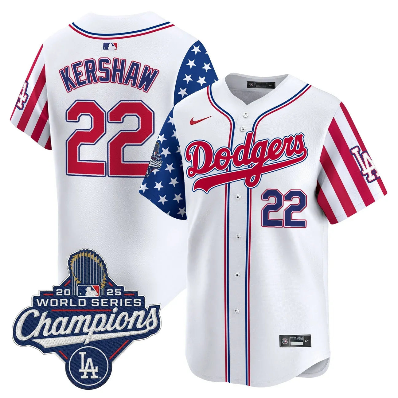 Men's Los Angeles Dodgers "America250 Edition" Vapor Premier Limited Jersey - All Stitched