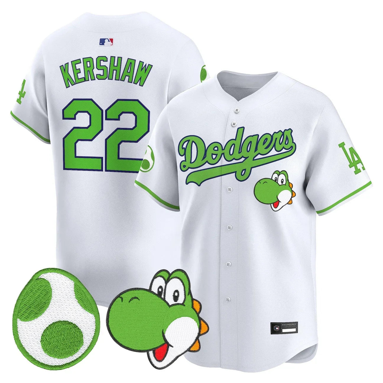 Men's Los Angeles Dodgers x Yoshi Vapor Premier Limited Jersey - All Stitched