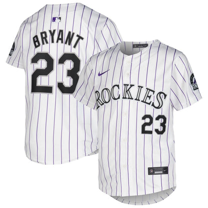 Kris Bryant Colorado Rockies Nike Youth Alternate Limited Player Jersey - Purple