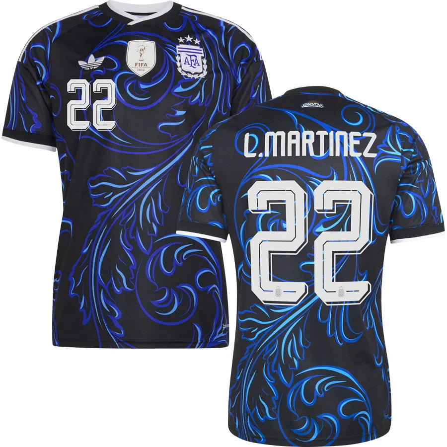 Men’s #22 Lautaro Martínez Argentina Jersey