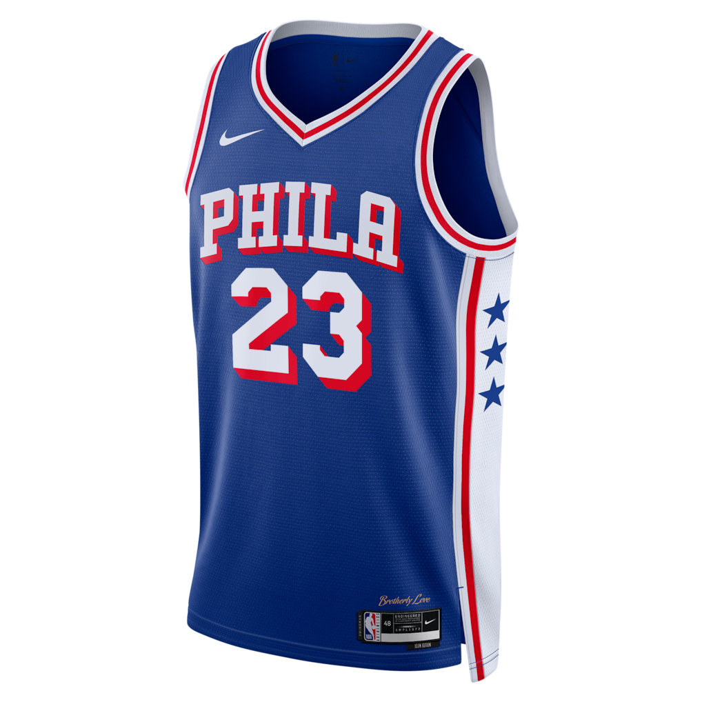 LeBron James Philadelphia 76ers  Swingman Jersey - Icon Edition - Royal