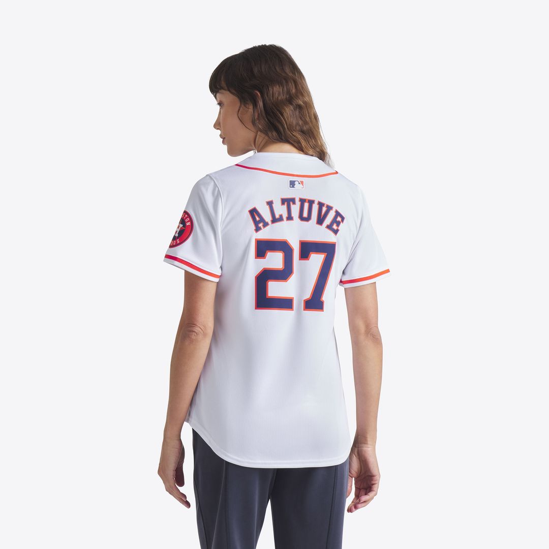 Jose Altuve Houston Astros Nike Women's Home Limited Player Jersey - White