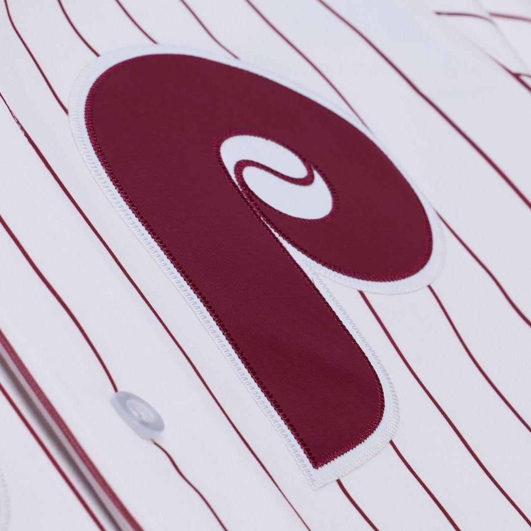 Chase Utley Philadelphia Phillies Mitchell & Ness 2003 Cooperstown Collection Authentic Jersey - White