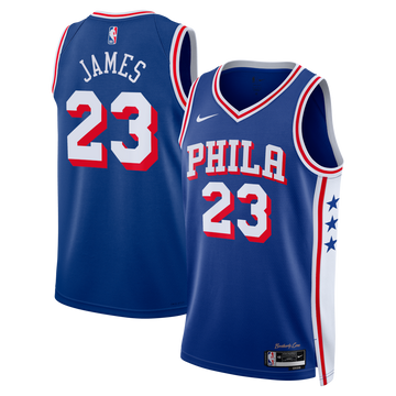 LeBron James Philadelphia 76ers  Swingman Jersey - Icon Edition - Royal