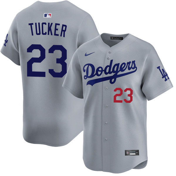 Men's #23 Kyle Tucker Los Angeles Dodgers Baseball Jersey