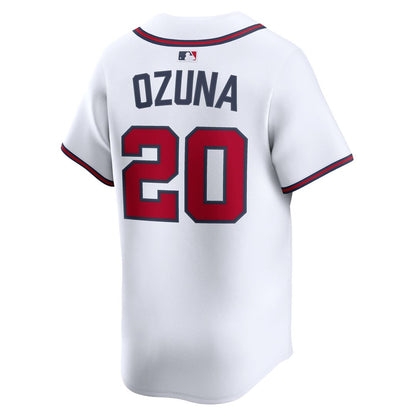 Marcell Ozuna Atlanta Braves Nike Home Limited Player Jersey - White