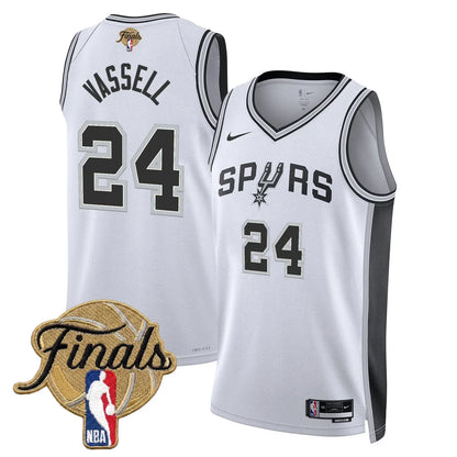 Men's San Antonio Spurs 2026 Finals Swingman Jersey - All Stitched