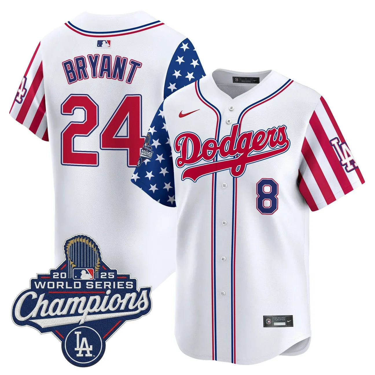 Men's Los Angeles Dodgers "America250 Edition" Vapor Premier Limited Jersey - All Stitched