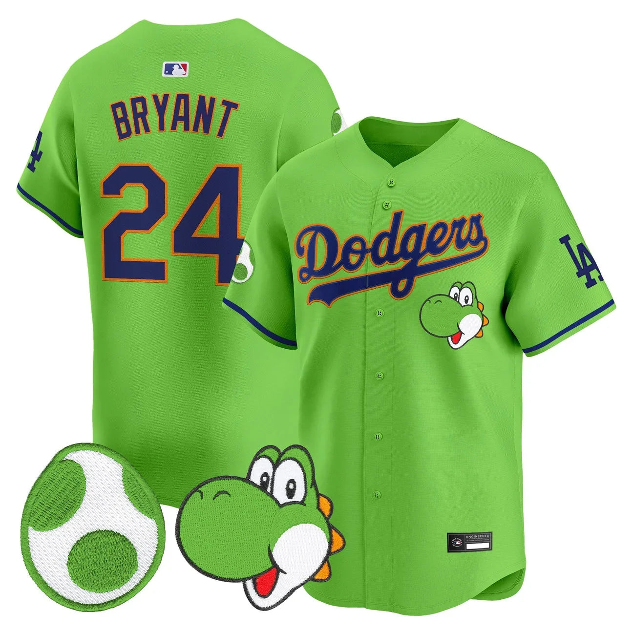 Men's Los Angeles Dodgers x Yoshi Vapor Premier Limited Jersey - All Stitched