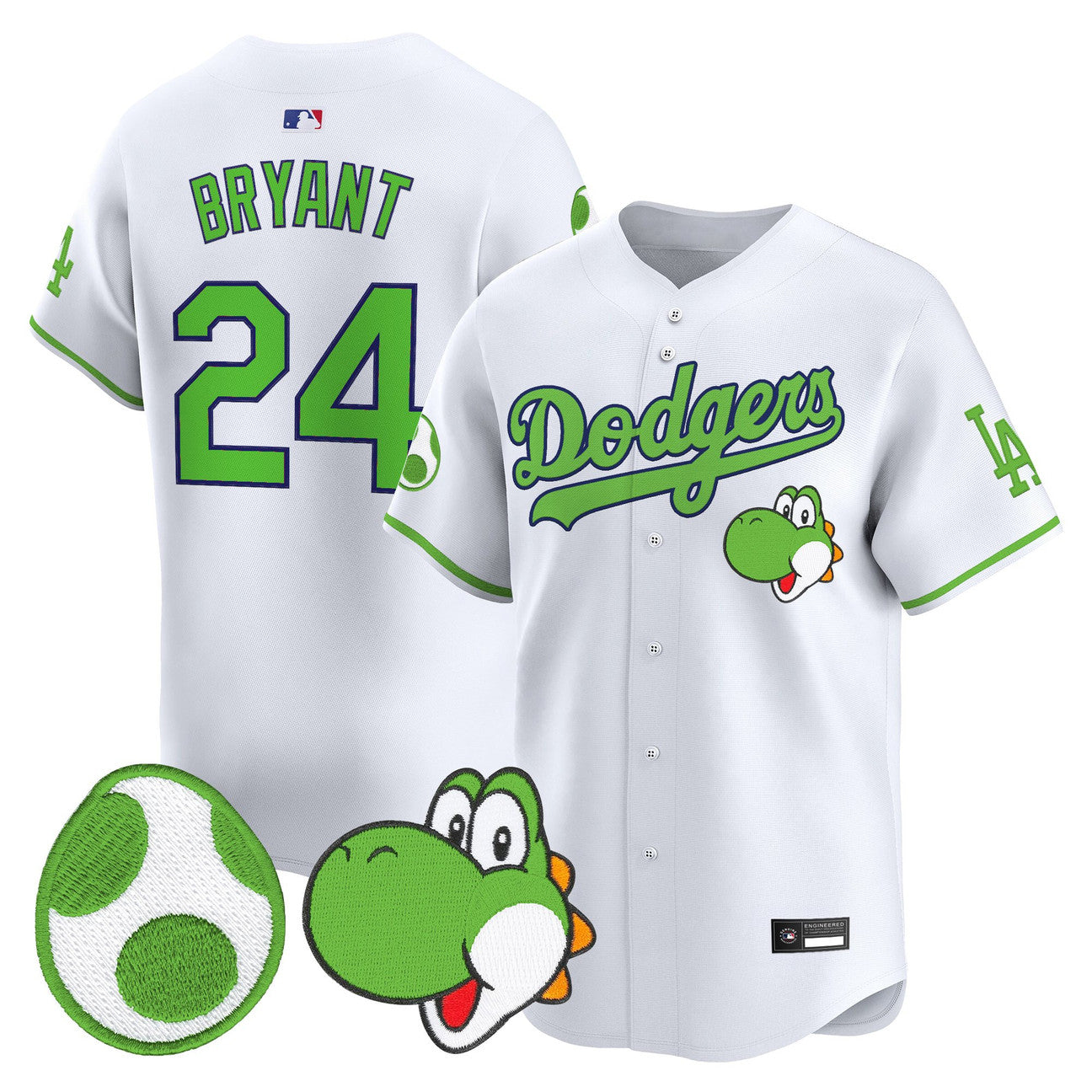 Men's Los Angeles Dodgers x Yoshi Vapor Premier Limited Jersey - All Stitched