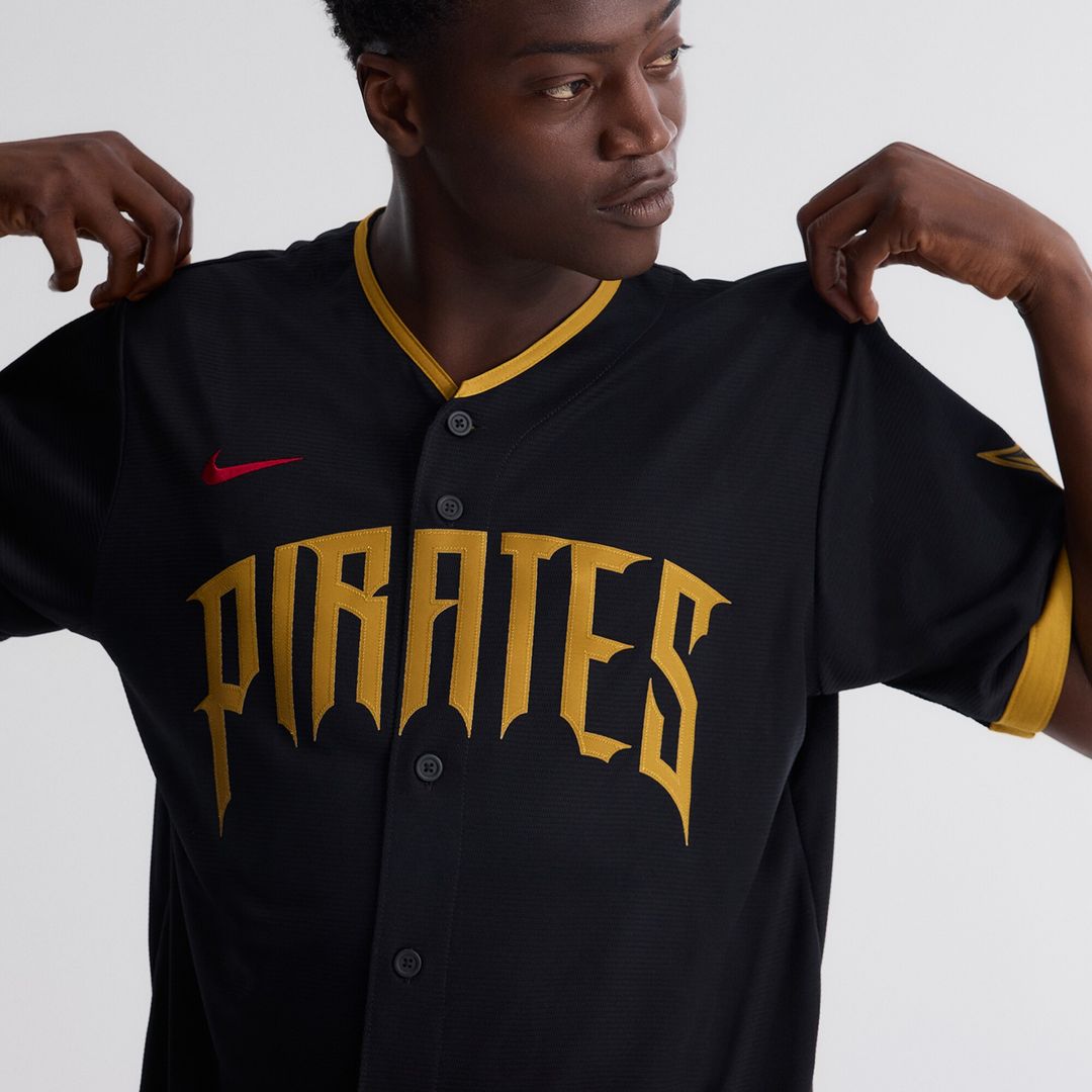 Oneil Cruz Pittsburgh Pirates Nike 2026 City Connect Stadium Jersey - Black