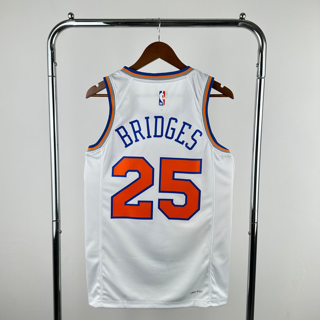 Men's #25 Mikal Bridges New York Knicks Basketball Jersey