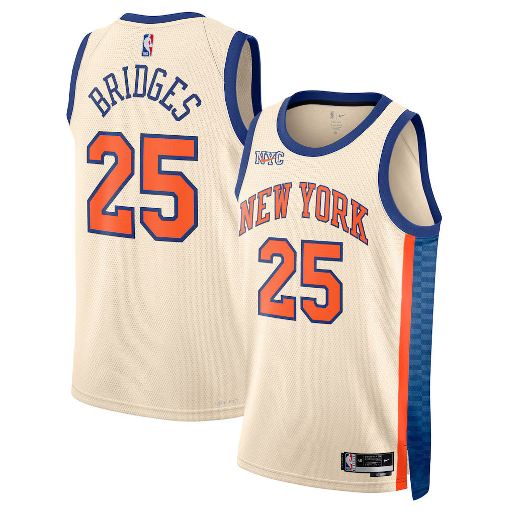 New York Knicks  2025/26 City Edition Swingman Jersey