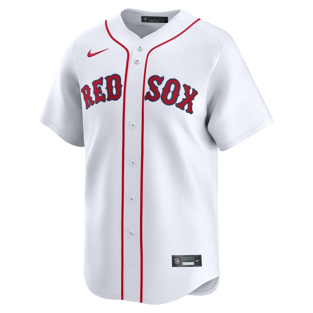 Boston Red Sox Nike Home Limited Custom Jersey - White